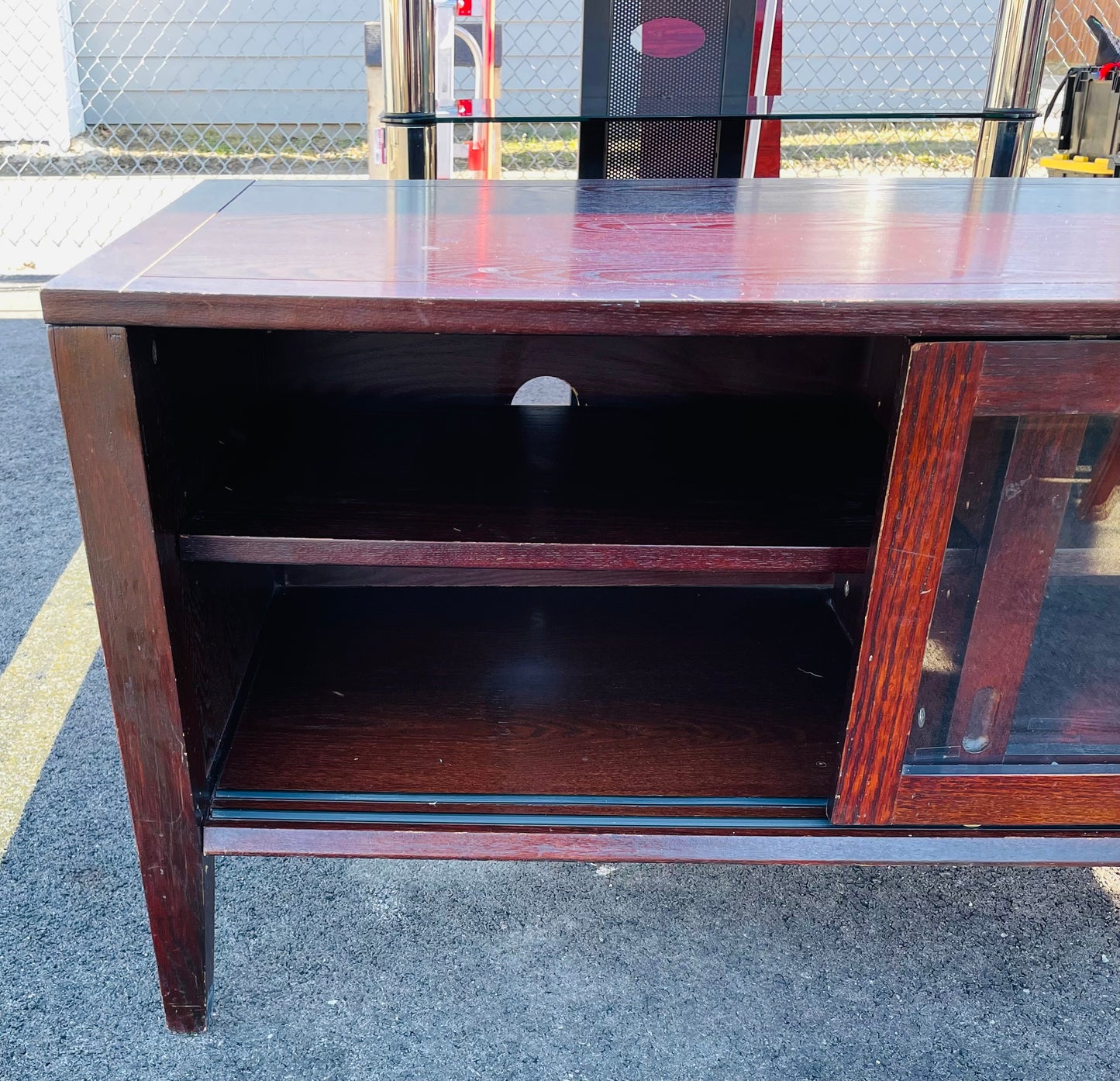 Wooden Tv Stand